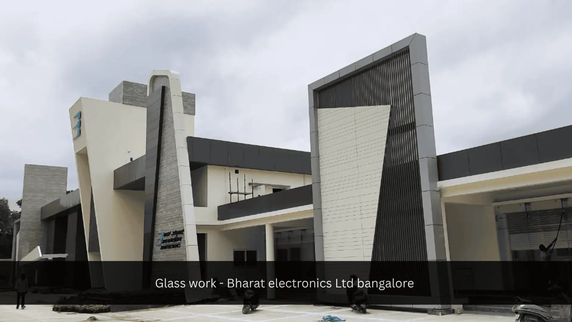 Glass Work in Bharat Electronics, Bangalore