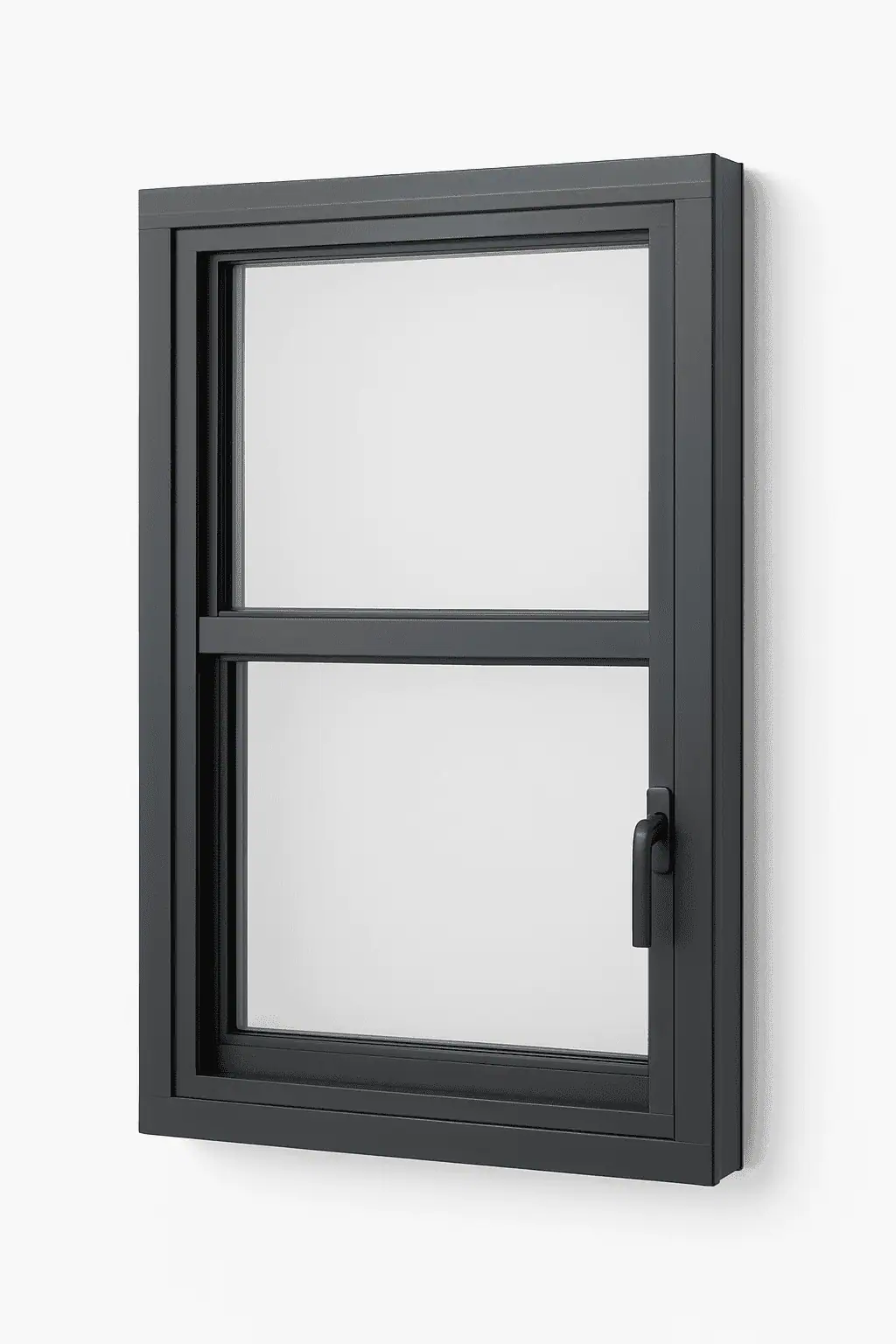 Aluminium vertical sliding windows