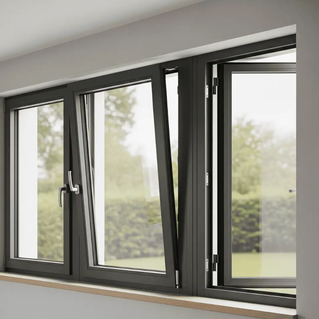 aluminium tilt and turn windows