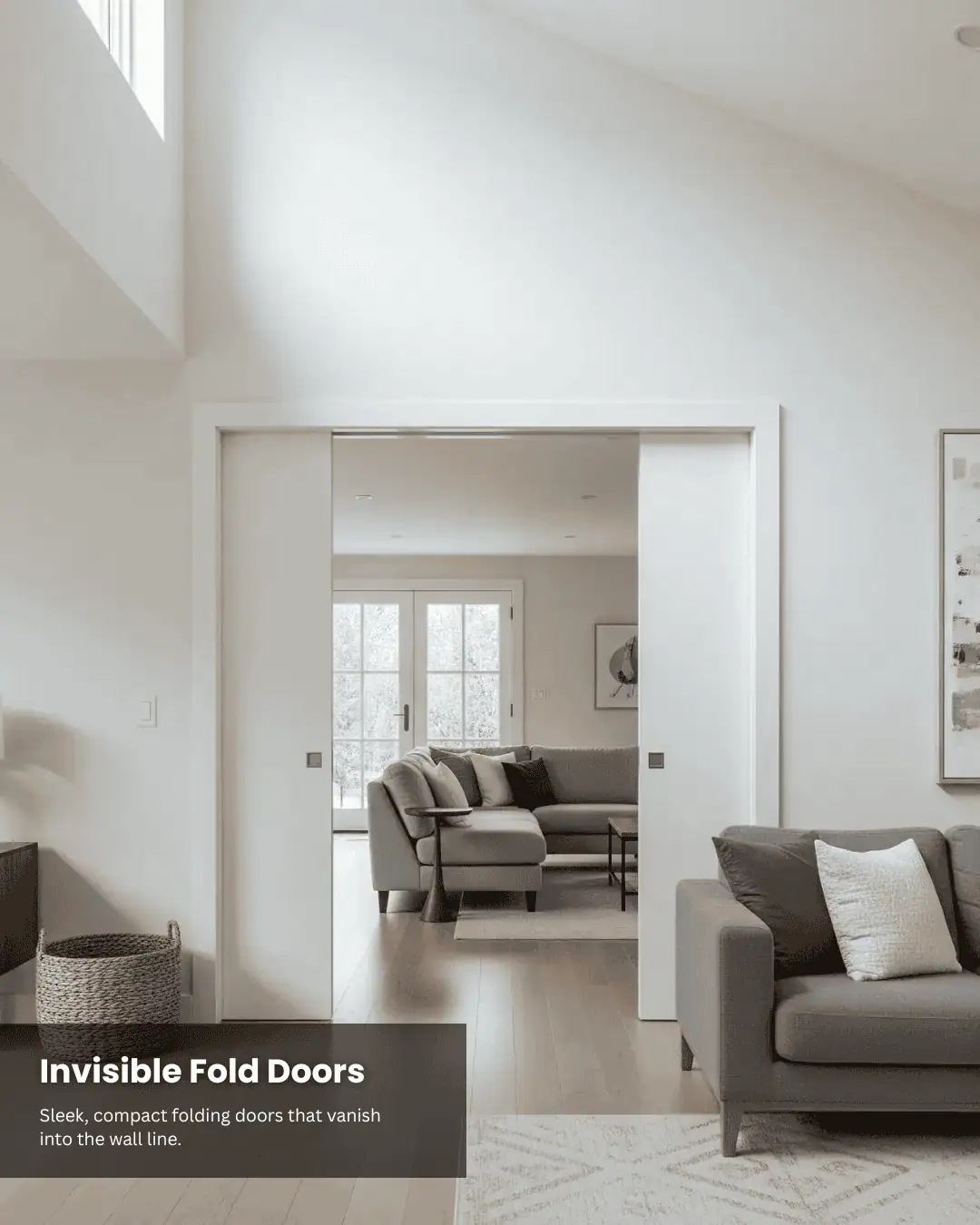 Invisible Fold Doors