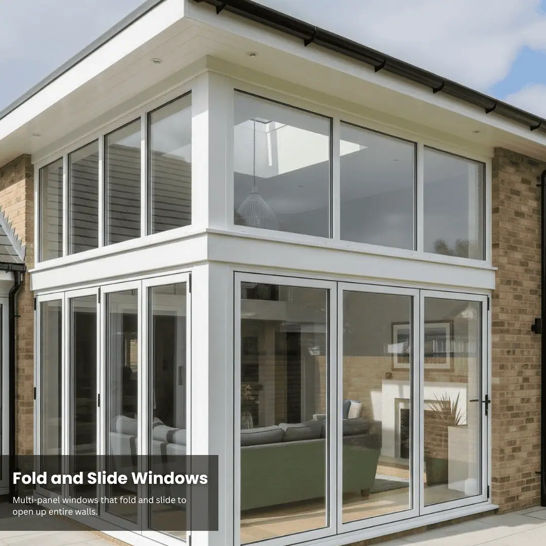 Fold and Slide Windows