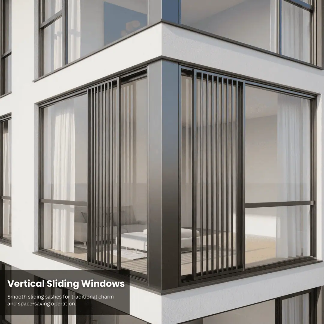 Vertical Sliding Windows