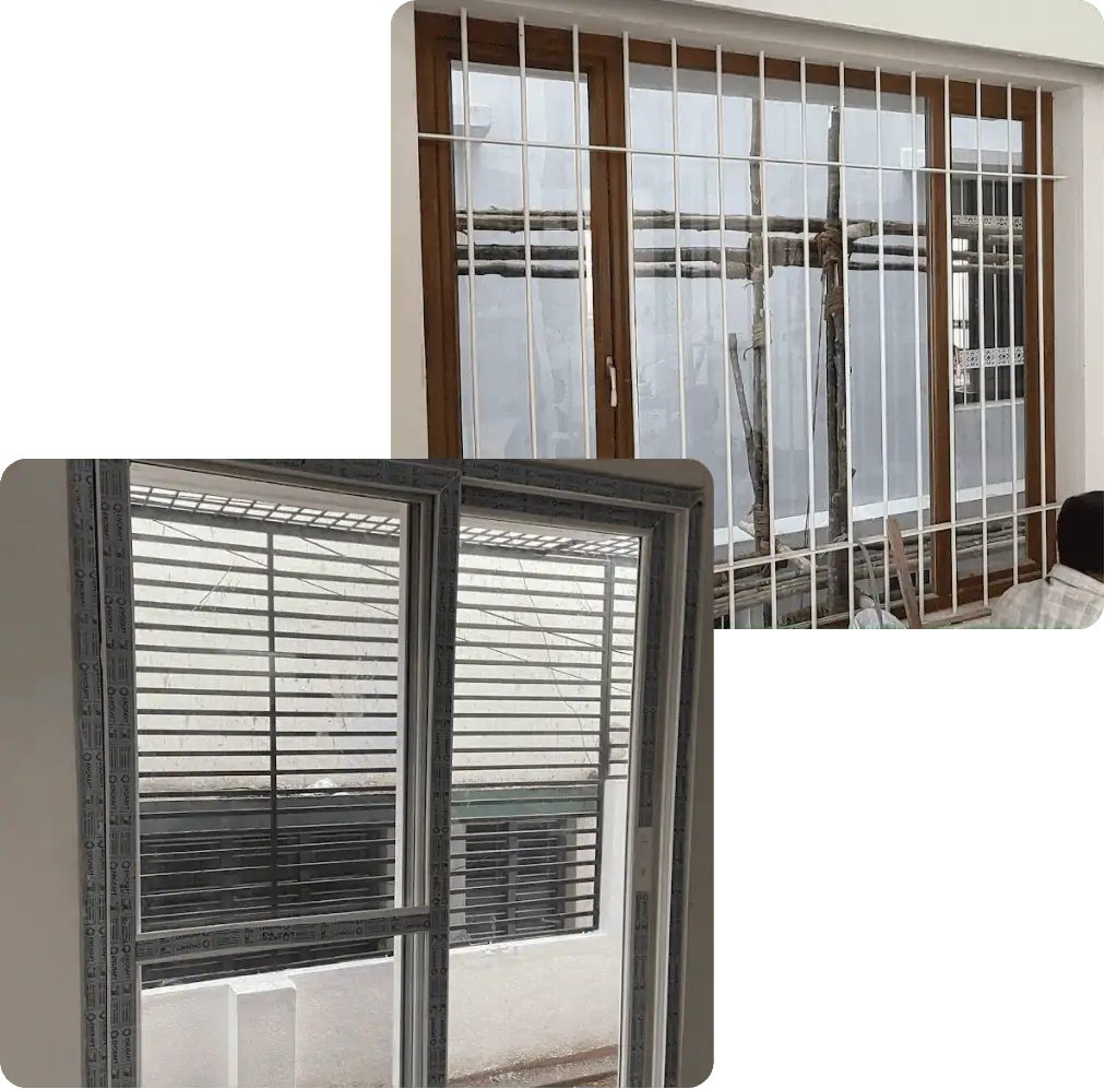 upvc balcony windows