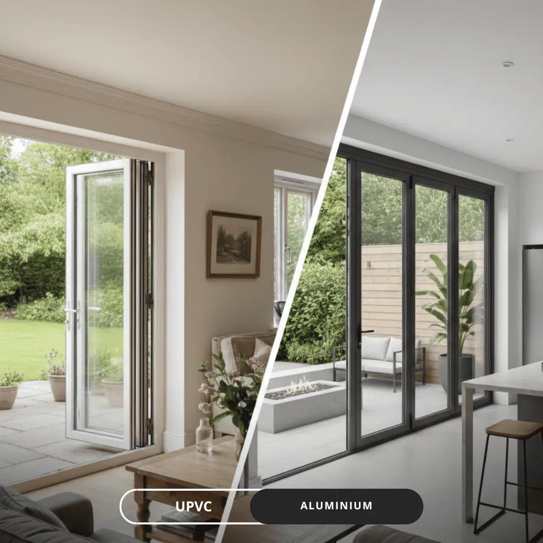 uPVC vs Aluminium Bifold Doors: Which Is the Right Choice for Your Home?