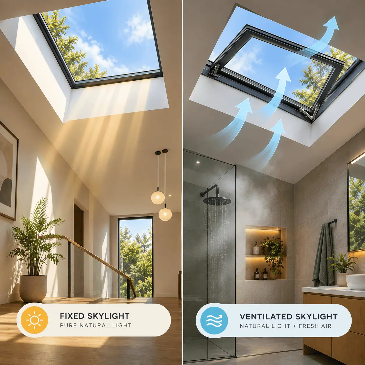 Fixed vs Ventilated Skylights_1